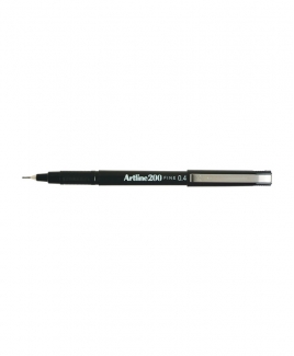 Artline 200 Fineliner Pen 0.4mm [Black]